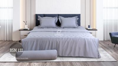 Bộ ga Hanvico phủ thêu Blue Sky – BSM132