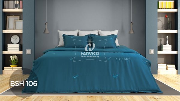 Bộ ga chun Hanvico Blue Sky - BSH106