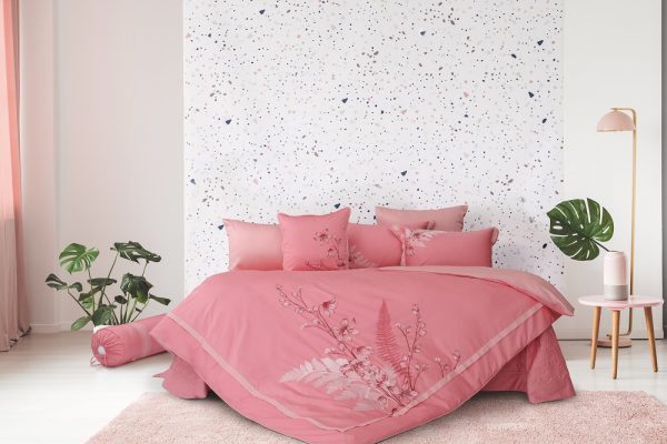 Bộ ga Hanvico phủ thêu Blue Sky – BSM76