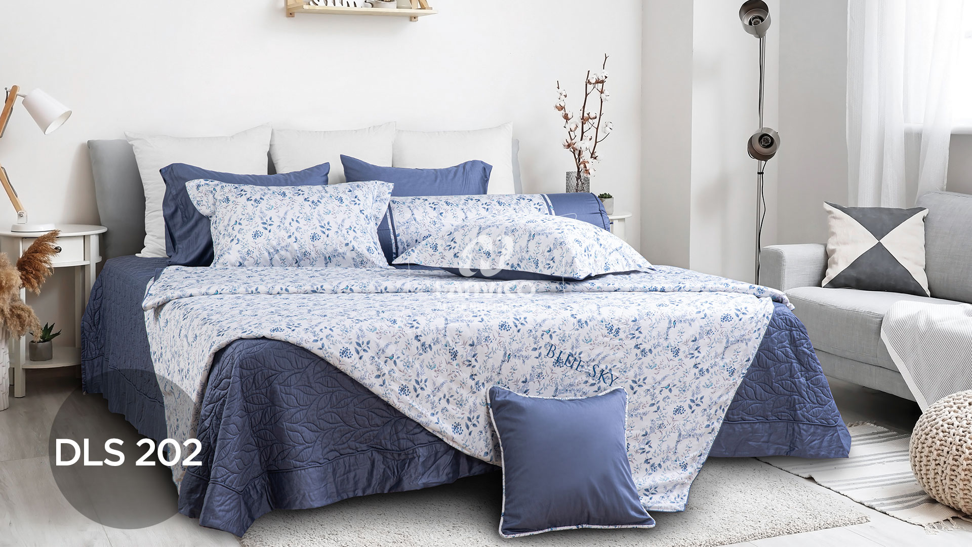 Bộ Hanvico Blue Sky Cotton T – DLS202
