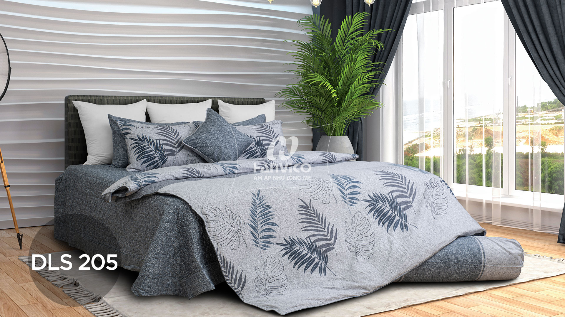 Bộ Hanvico Blue Sky Cotton T – DLS205