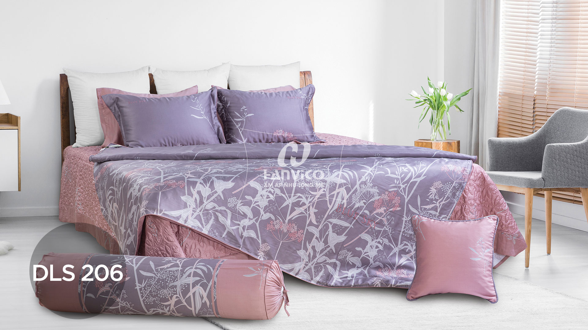 Bộ Hanvico Blue Sky Cotton T – DLS206