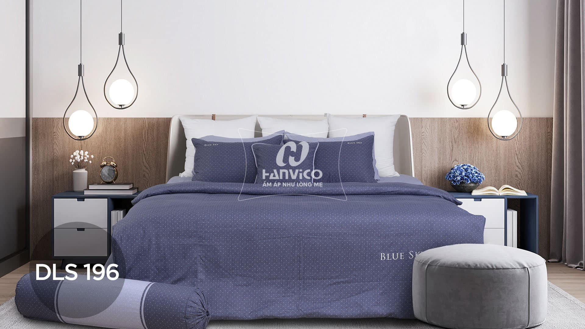 Bộ Hanvico Blue Sky Cotton T – DLS196