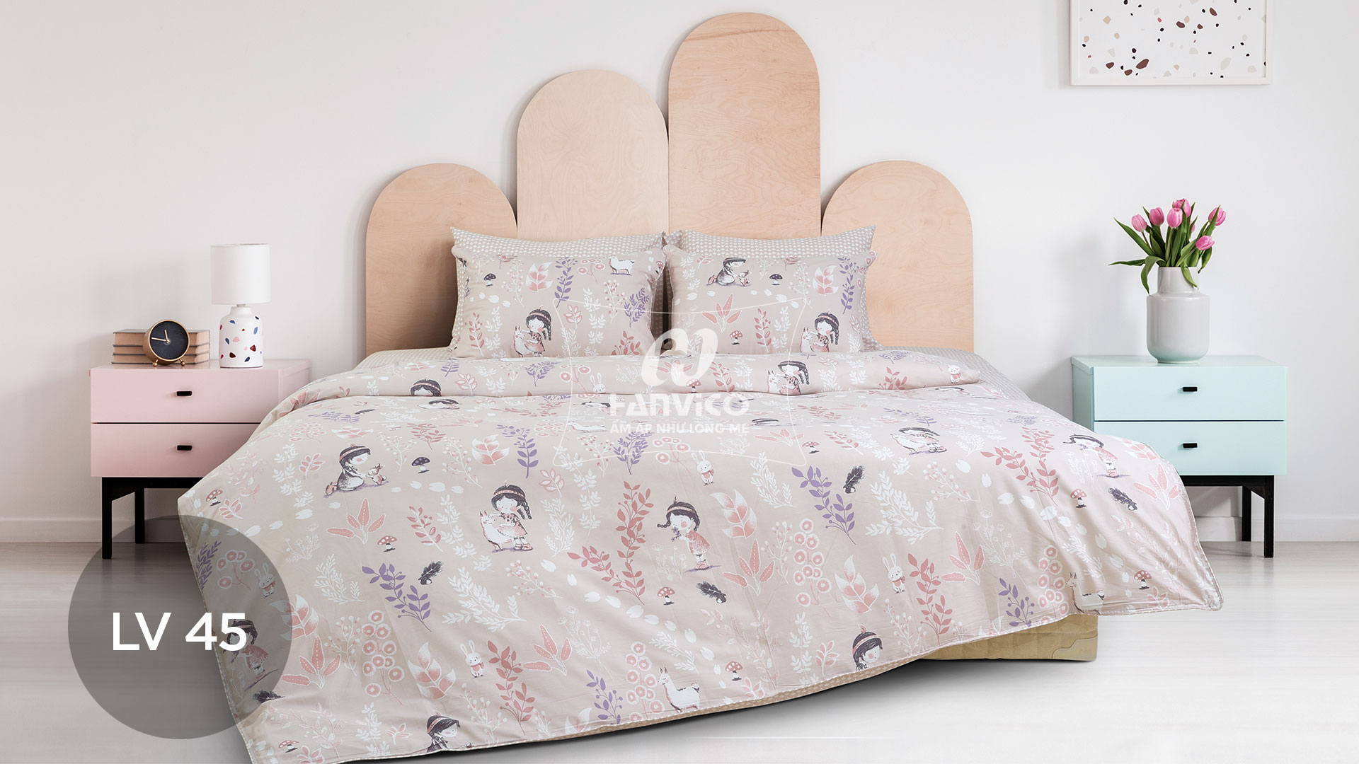 Bộ ga chun Hanvico Living – LV45