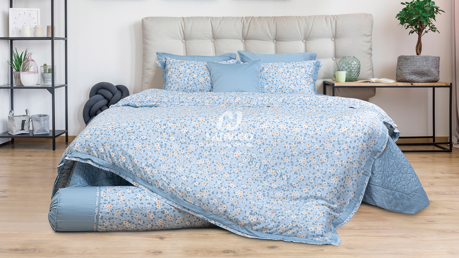 Bộ ga phủ Hanvico Blue Sky HV64