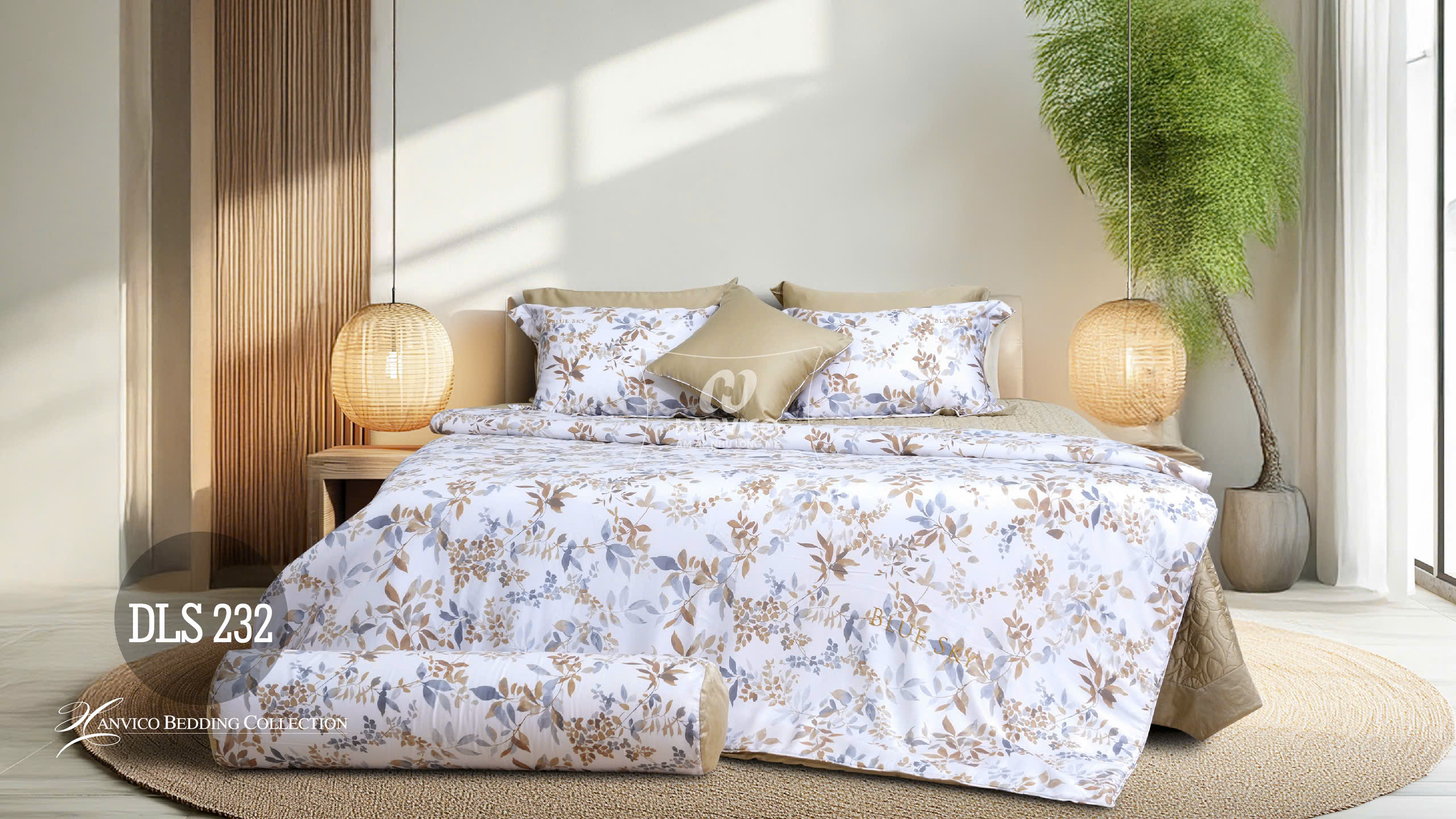 Bộ Hanvico Blue Sky Cotton T – DLS232