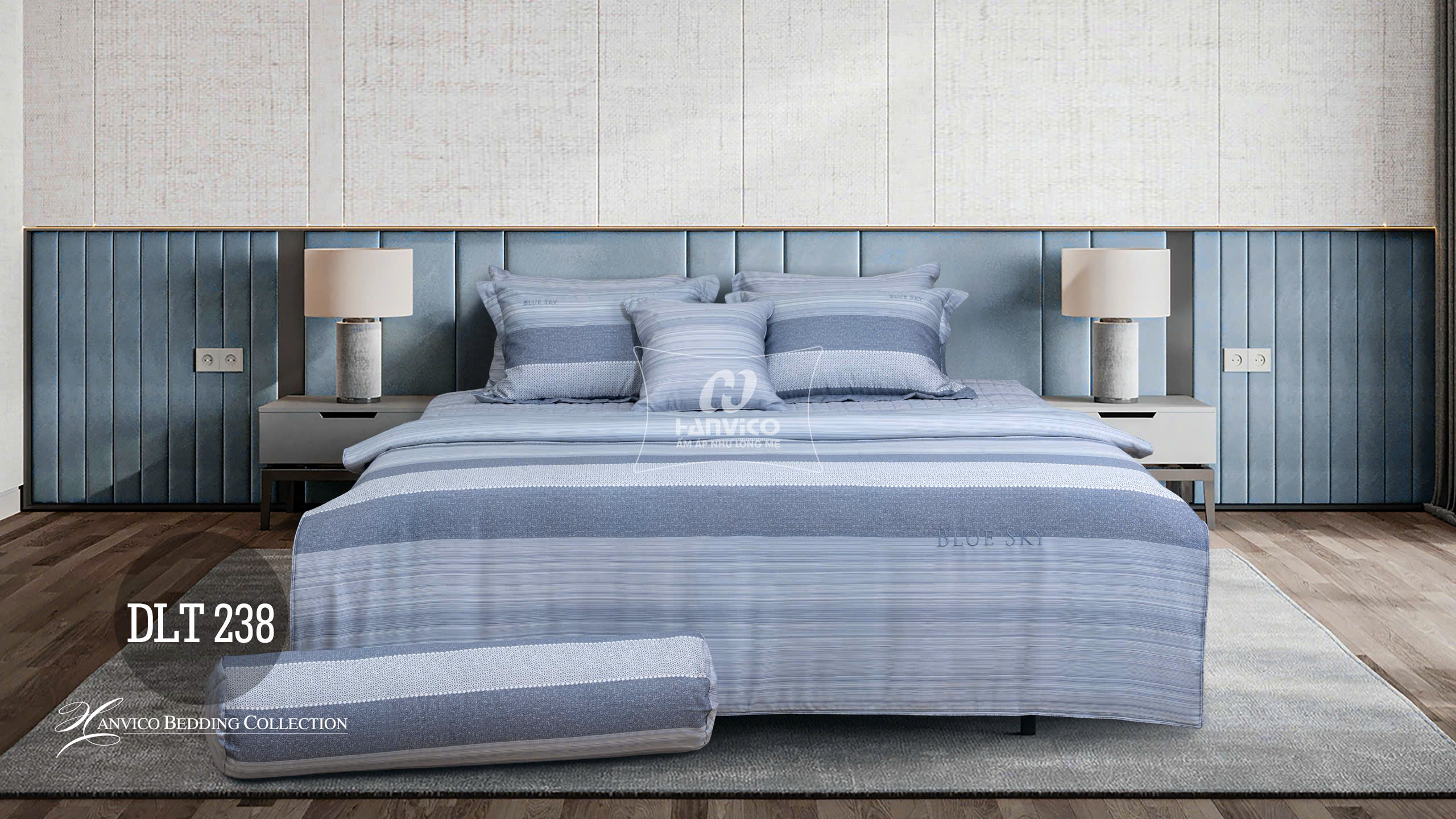 Bộ Hanvico Blue Sky Tencel T – DLT238